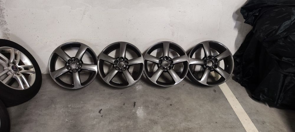 2 conjuntos jantes saab