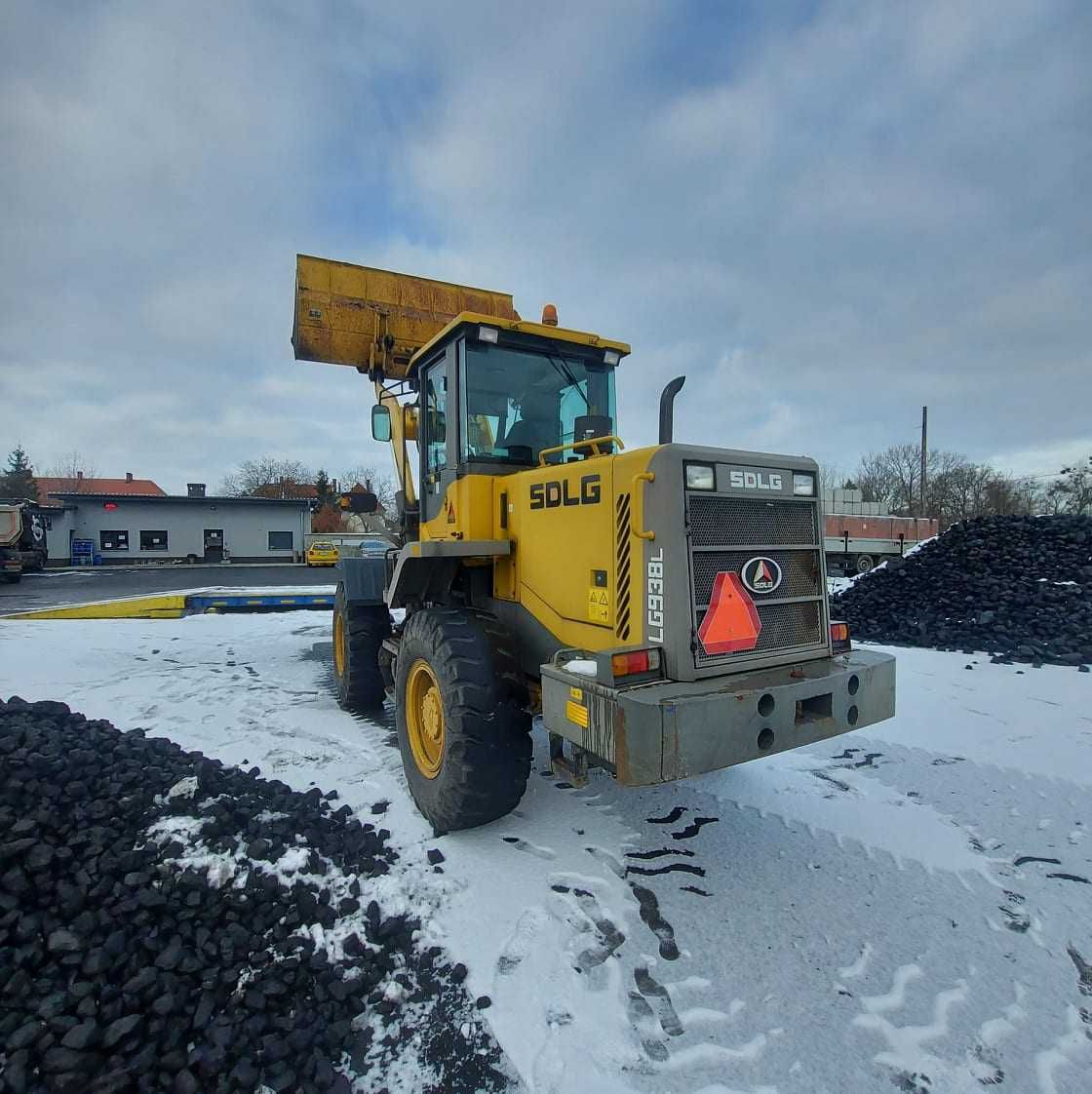 Ładowarka kołowa (fadroma) SDLG LG938 2 łyżki + widły + szybko złącze