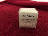 Micro Seiki MA 505, 505L,Subwaga NOWA! Oryginał-OKAZJA.