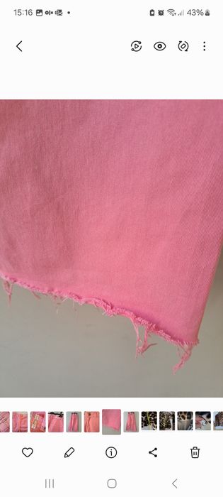 Calças  Stradivarius  rosa 34