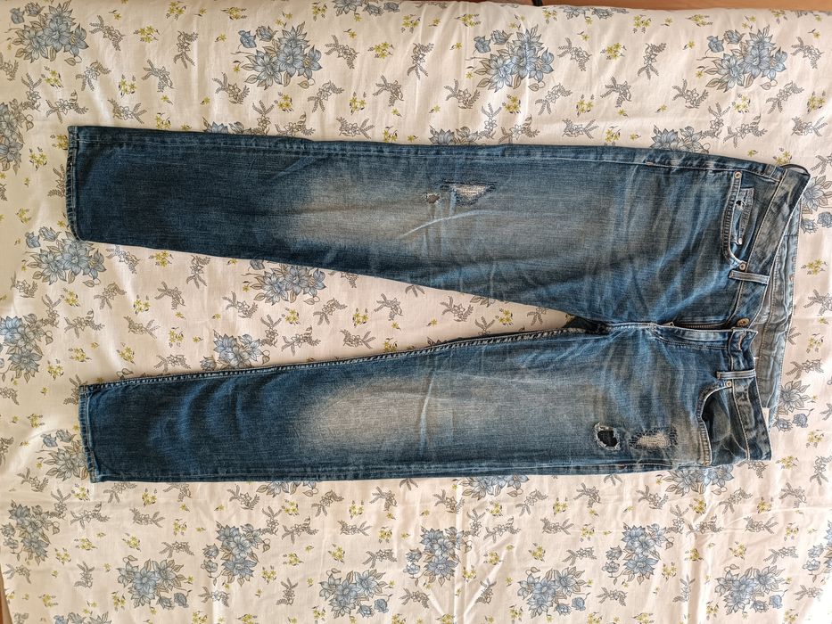 calças de ganga mulher