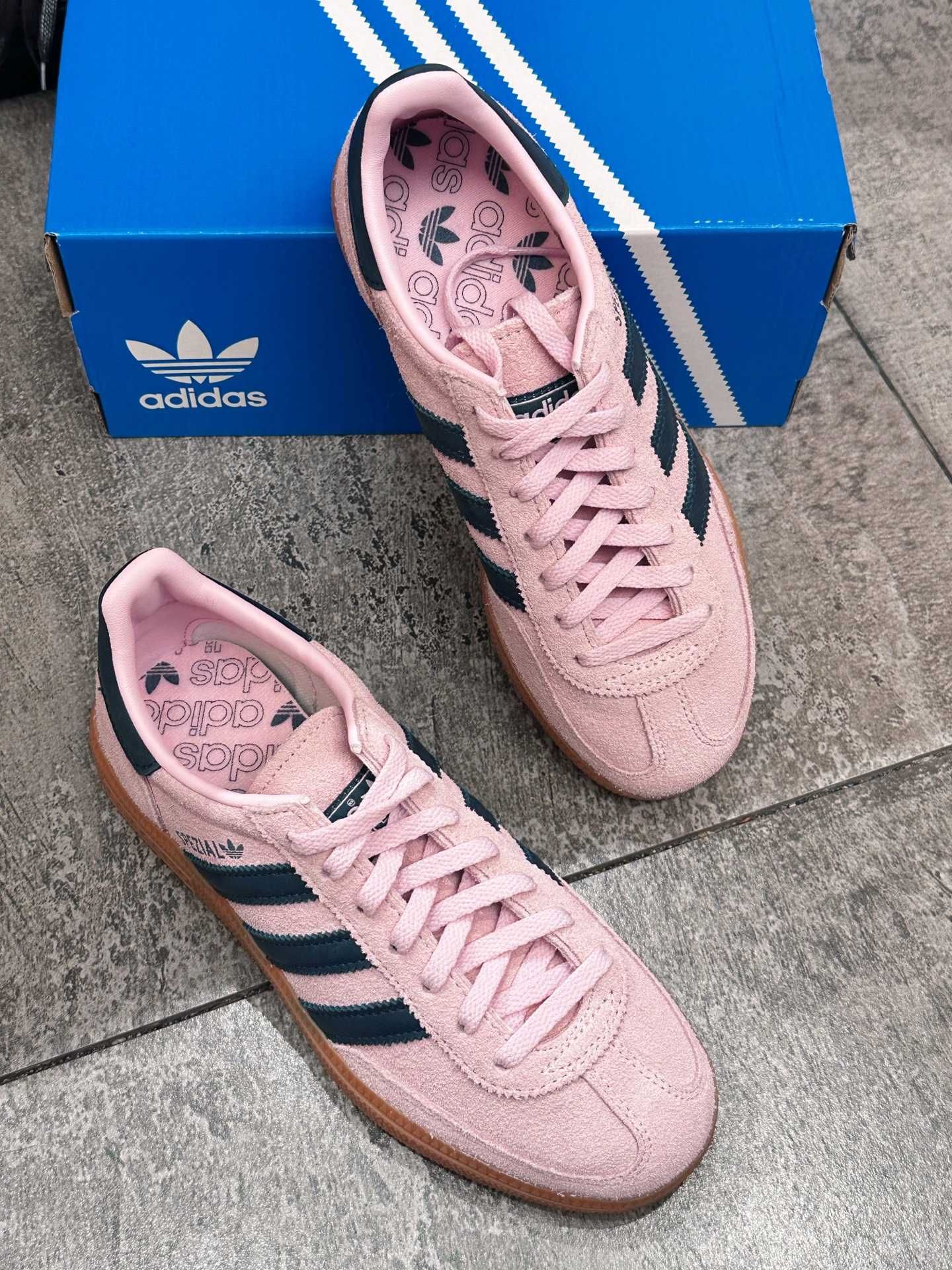 adidas Handball Spezial Clear Pink Arctic Night (Women's) 39