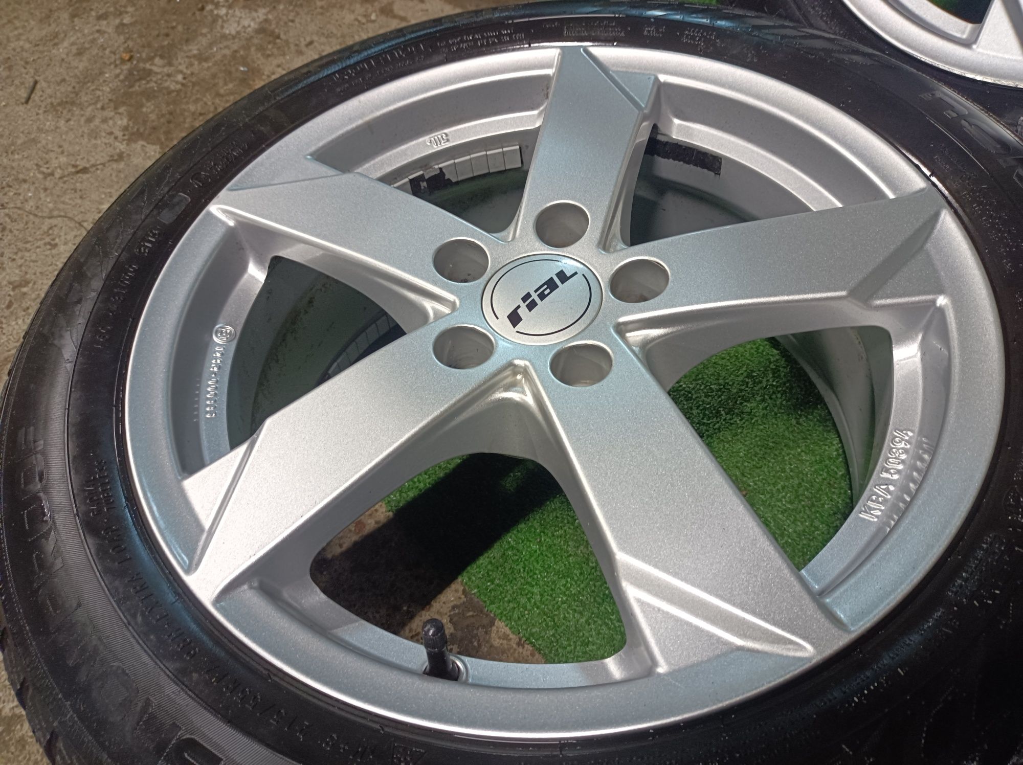 Jak nowe 5x112 17 Rial Alufelgi Audi Mercedes VW Seat Skoda koła felgi