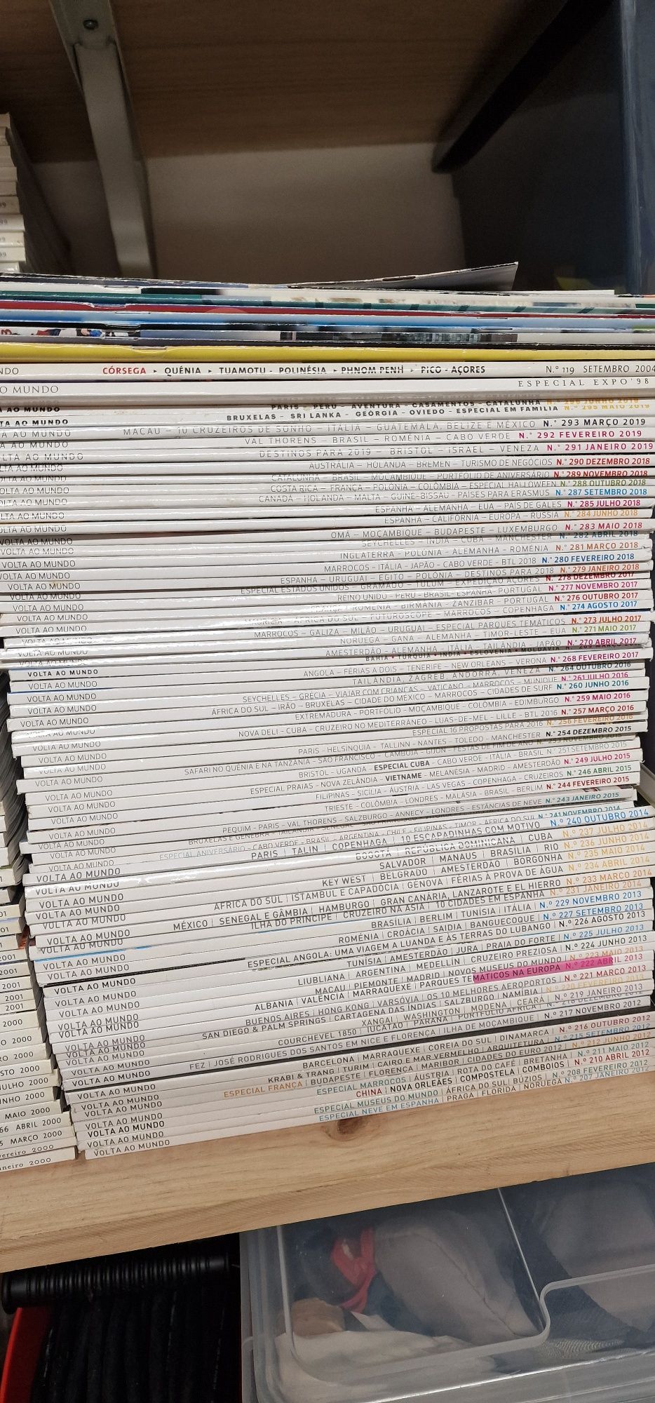 Coleção Revistas Volta ao Mundo