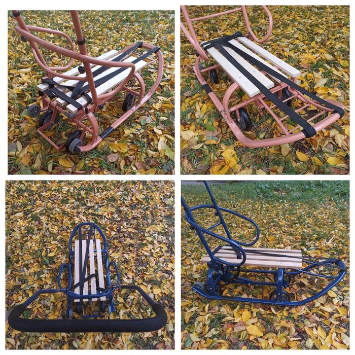 Безкоштовна доставка Санки з колесами Патріот Мрія сани