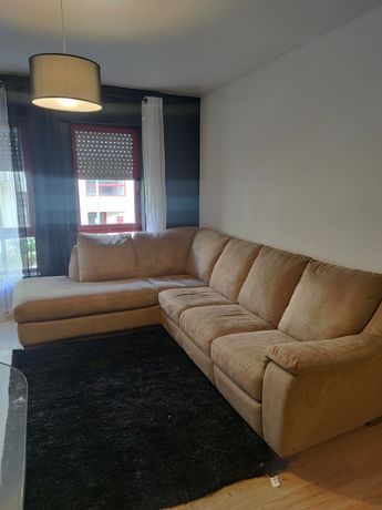Sofá Chaise Lounge Bege