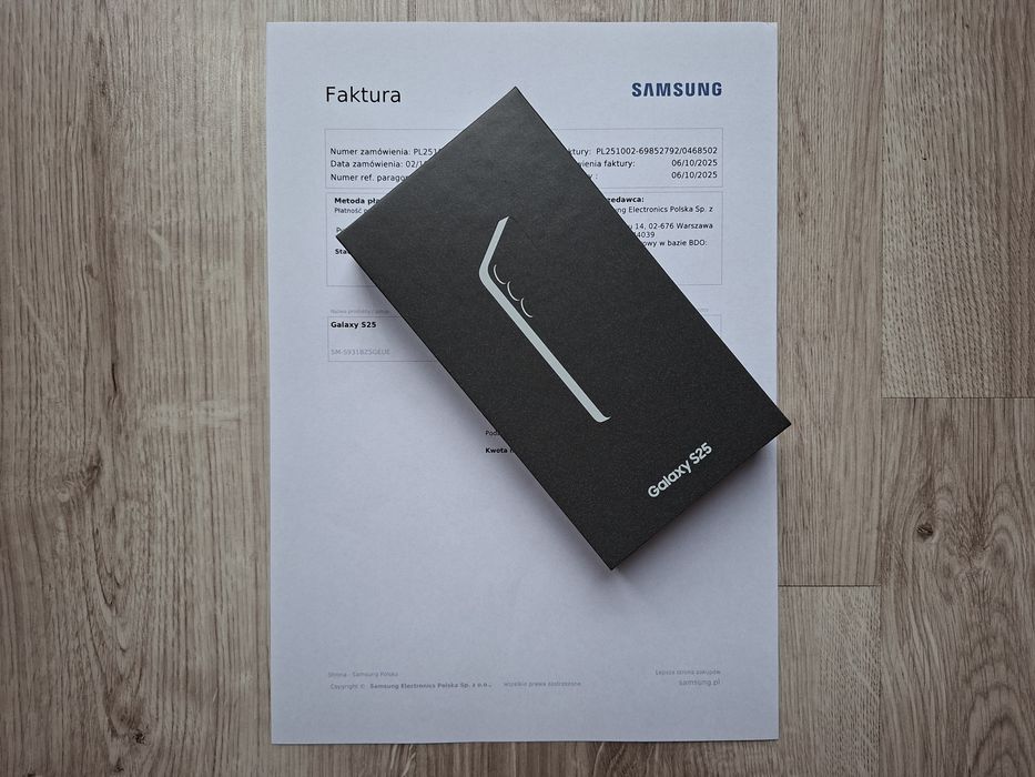 Samsung Galaxy S25 256GB z Samsung Polska
