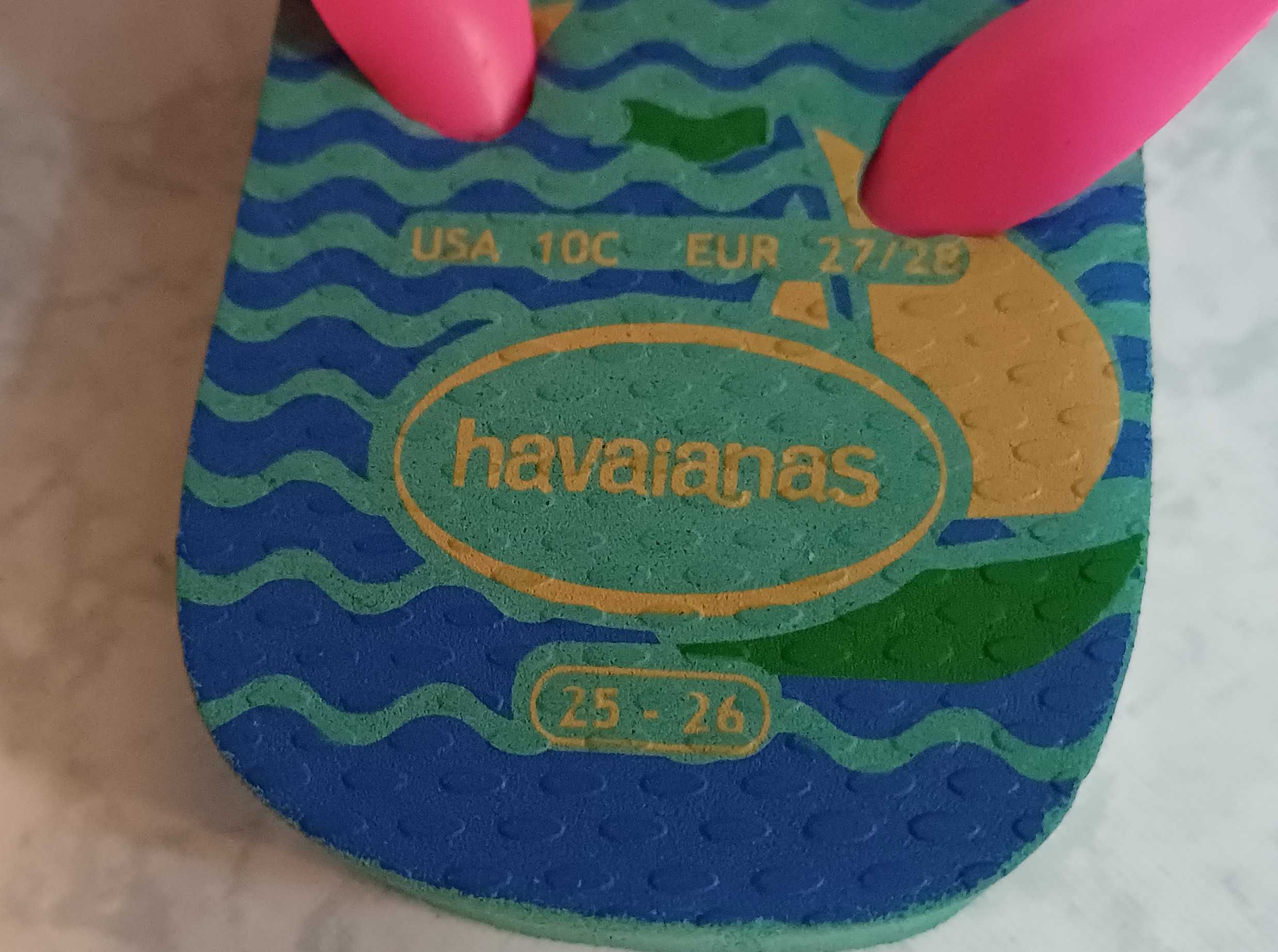 Havaianas Criança Tamanho 25 - 26