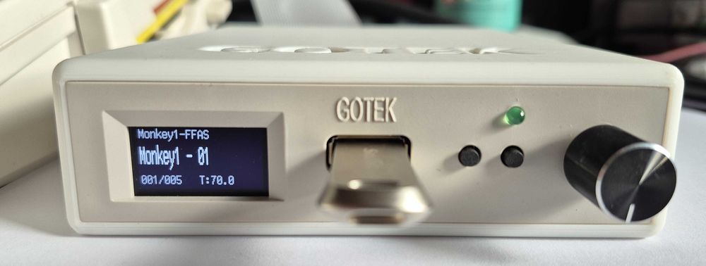 Emulator Stacji dyskietek Gotek w obudowie OLED do Amiga AT32F435