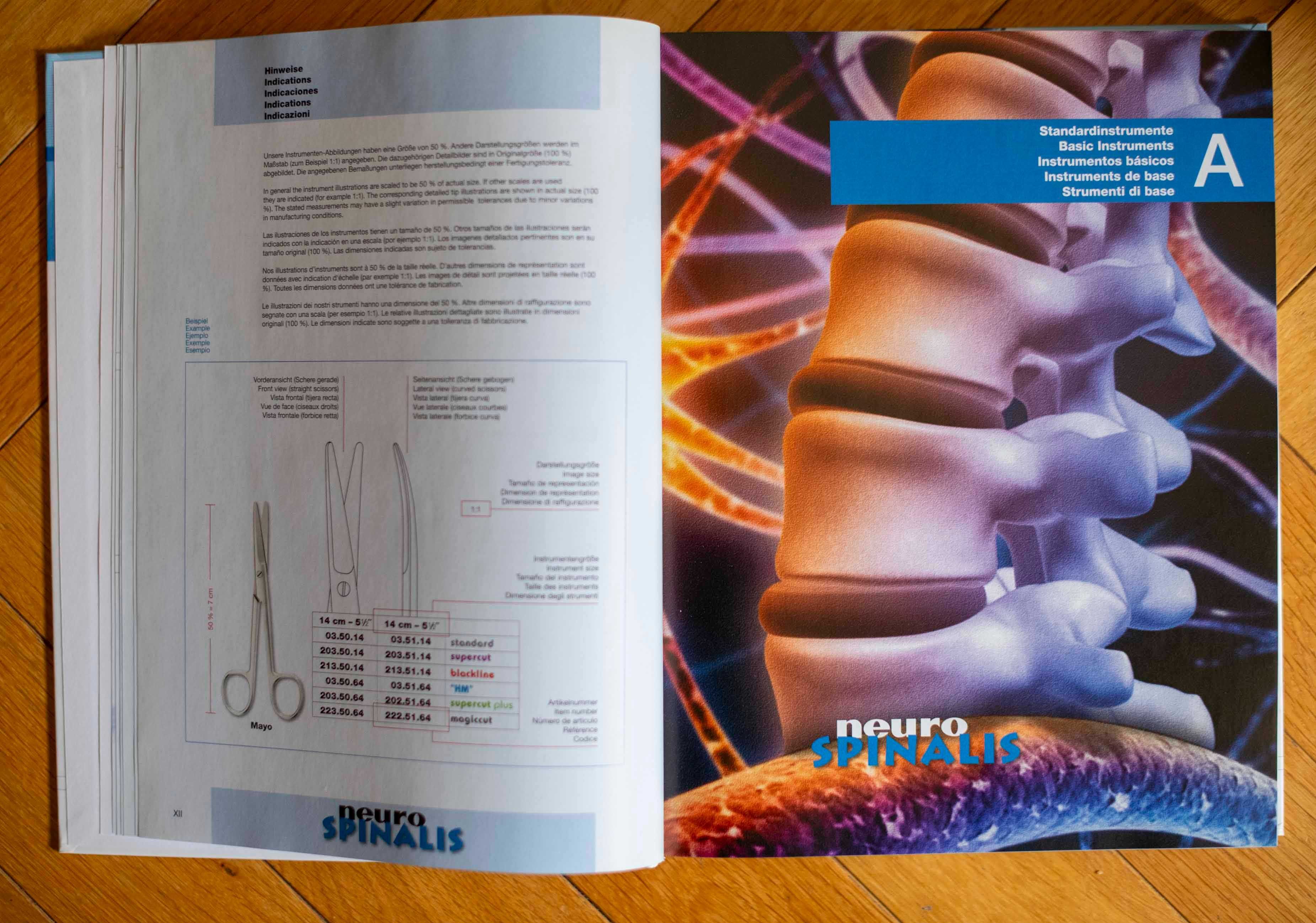 Medicon Surgical Instruments CMF Neuro + Spine Catalog Germany 2024
