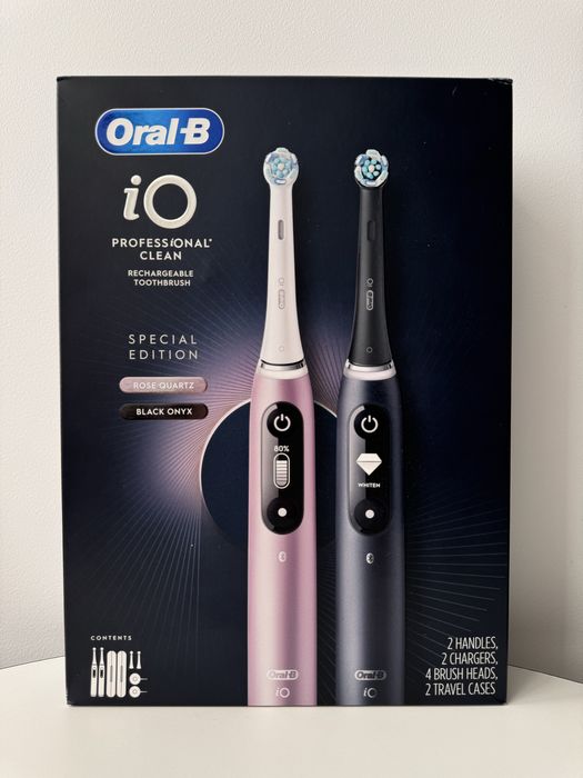 Набір 2 шт. електрична зубна щітка Oral-b iO Duo Pack Series 2 5 6 7 9
