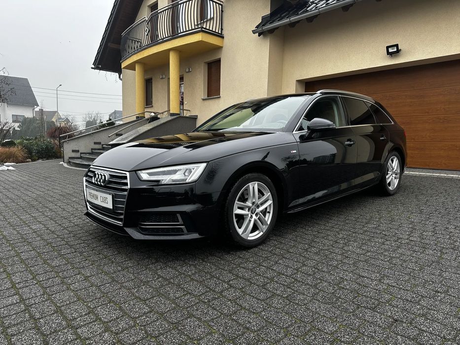 Audi A4 Avant *S-LINE*Full_LED*Webasto*hak_westaflia*190km*po_serwisie
