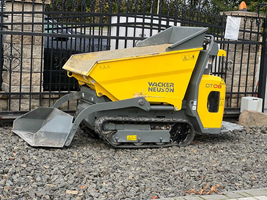 Wypożyczalnia wozidło koparka zagęszczarka skoczek taczka wackerneuson