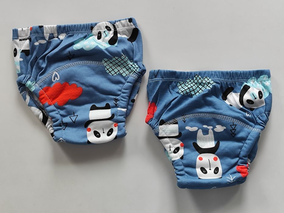 Nowe majtki treningowe dla chłopca nauka sikania odpieluchowanie 2 szt