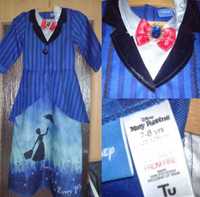 Mary Poppins Przebranie halloween Sukienka 122-128cm