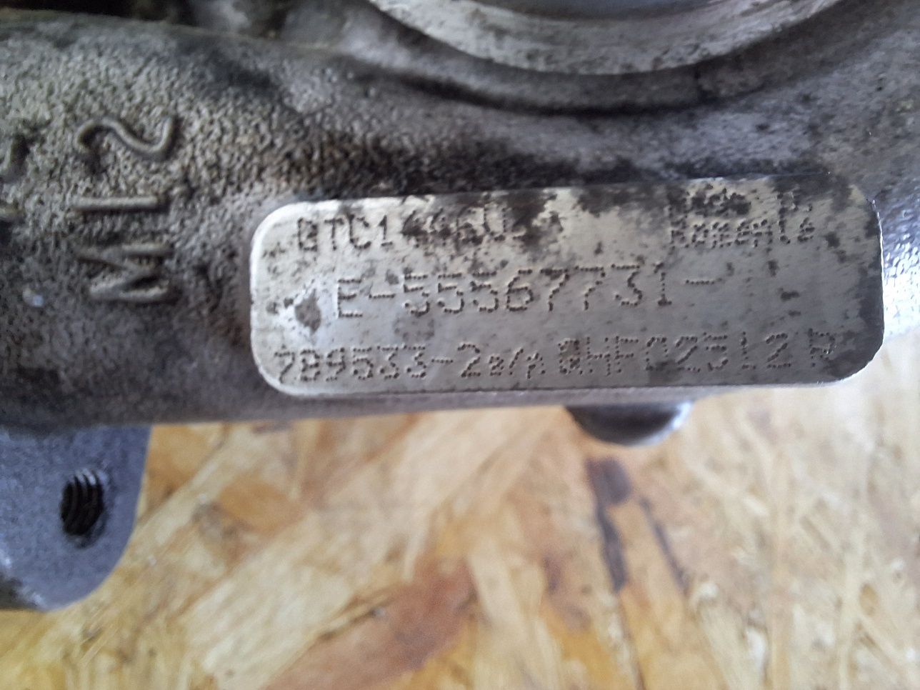 Turbosprężarka ​Turbo Garrett 1.7 CDTI