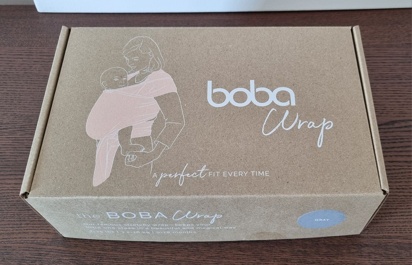 Boba Wrap cinzento