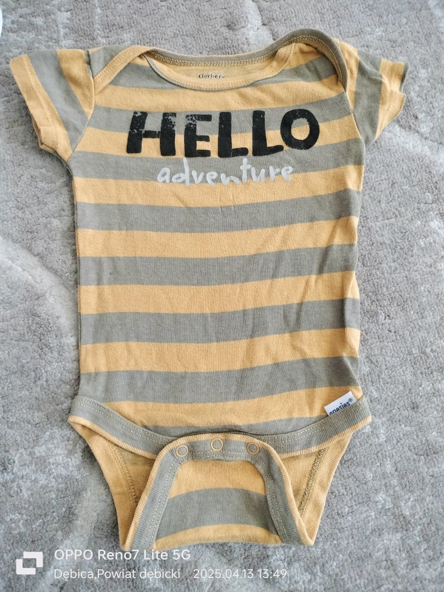 Body niemowlęce chłopięce r.68