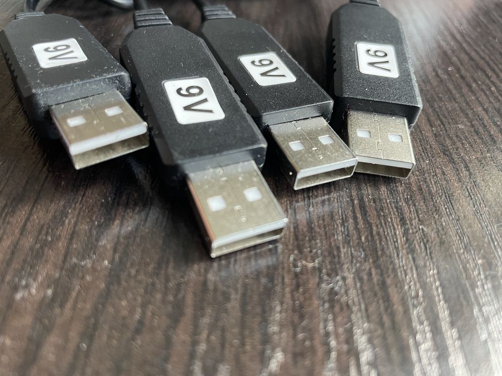 Кабель USB to DC 9v