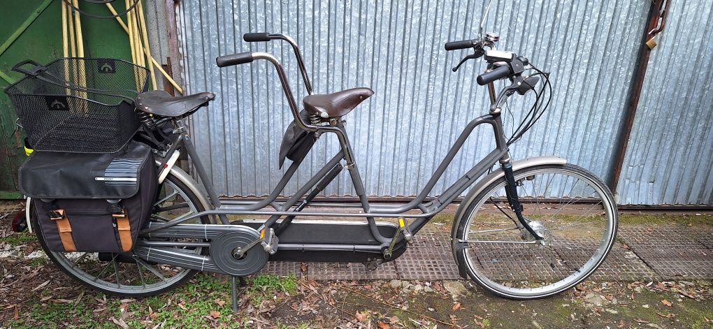 Rower spalinowy sparta tandem 2 osobowy silnik sachs