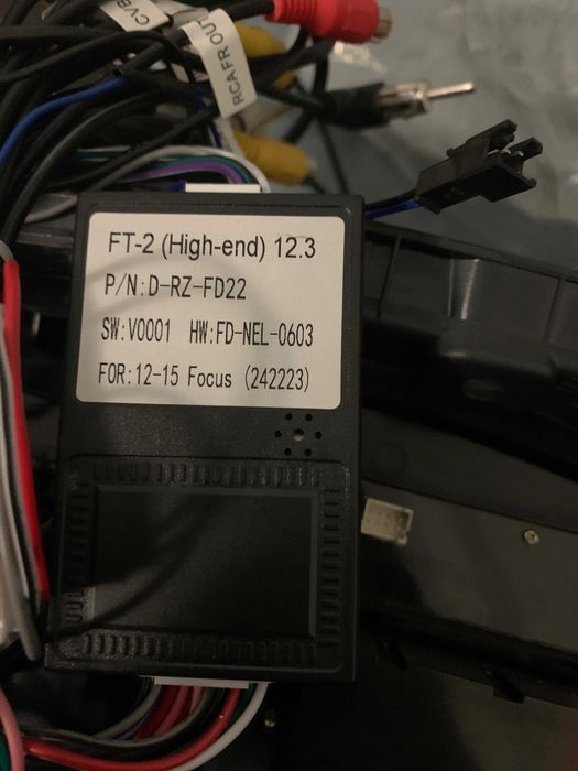 GPS/CarPlay/AutoDSP – 12,3″ Android 14 + 6 GB RAM / 128 GB – NOVO