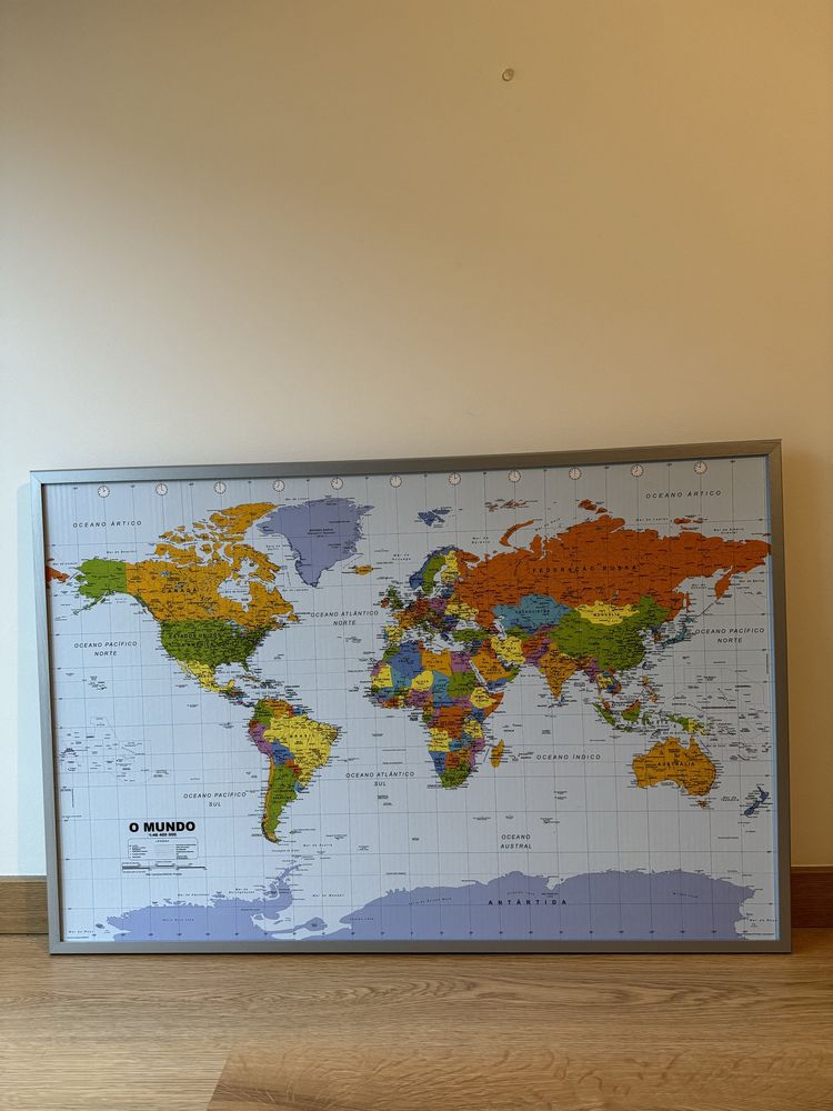 Mapa Mundo 90x60