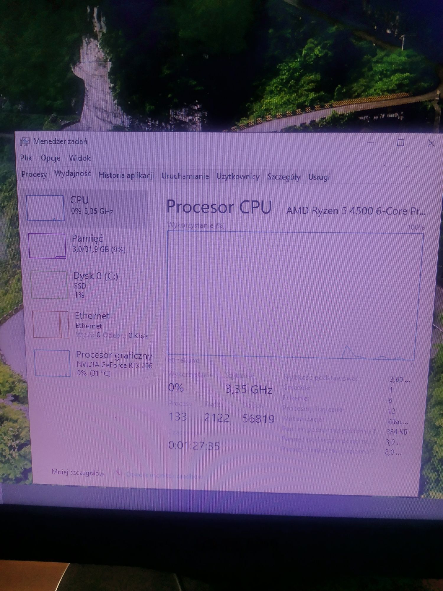 Komputer do gier Ryzen 5 | RTX 2060 | 32GB RAM DDR4 | 500GB SSD | 750w