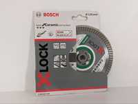 Діамантовий диск Bosch X-Lock Best for Ceramic Extraclean Turbo 125x22