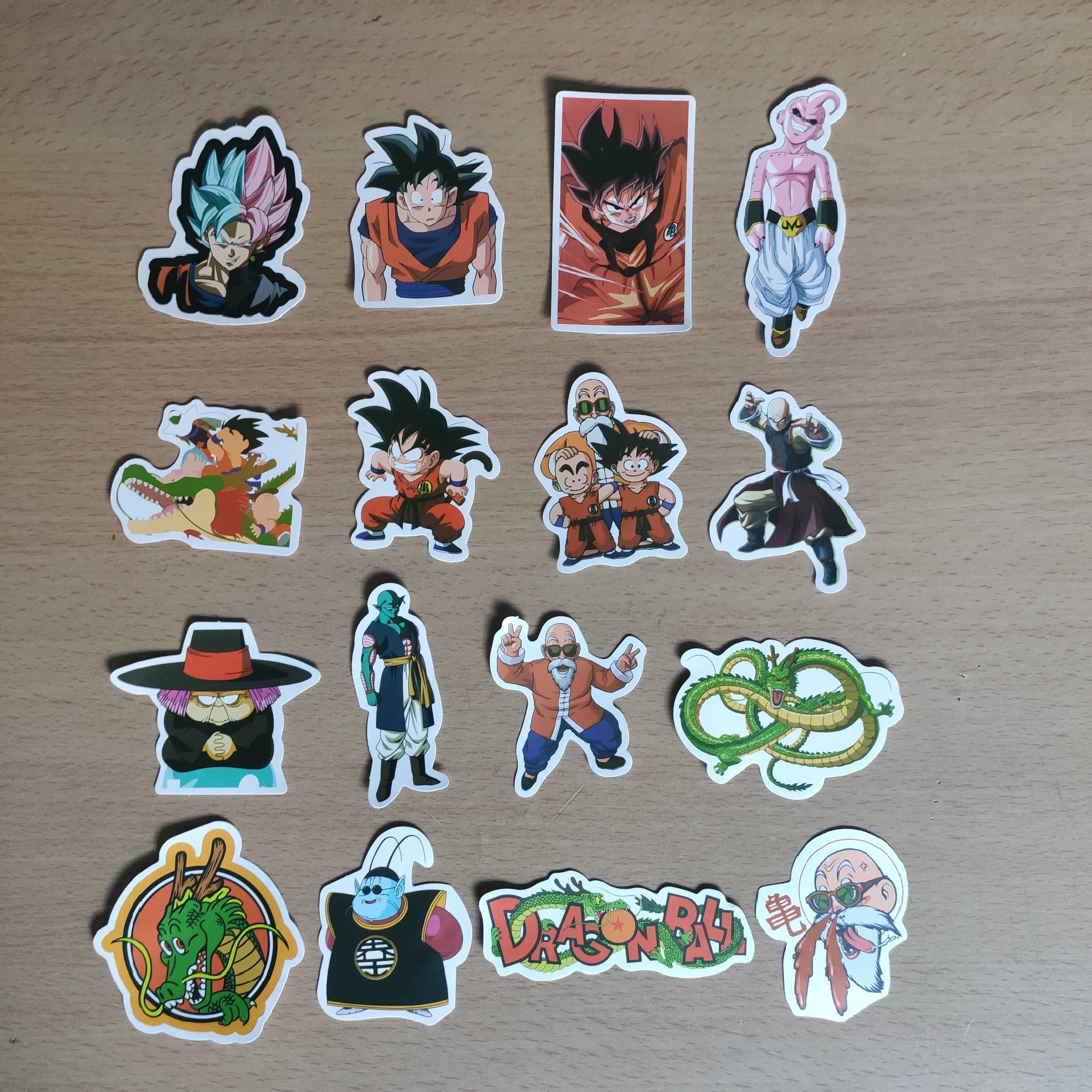 Pack 50 Stickers Autocolantes  Dragon Ball