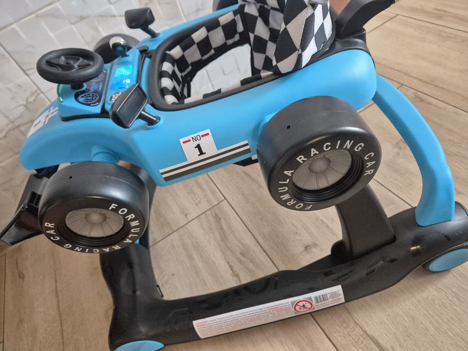 Chodzik 4w1 wyścigówka