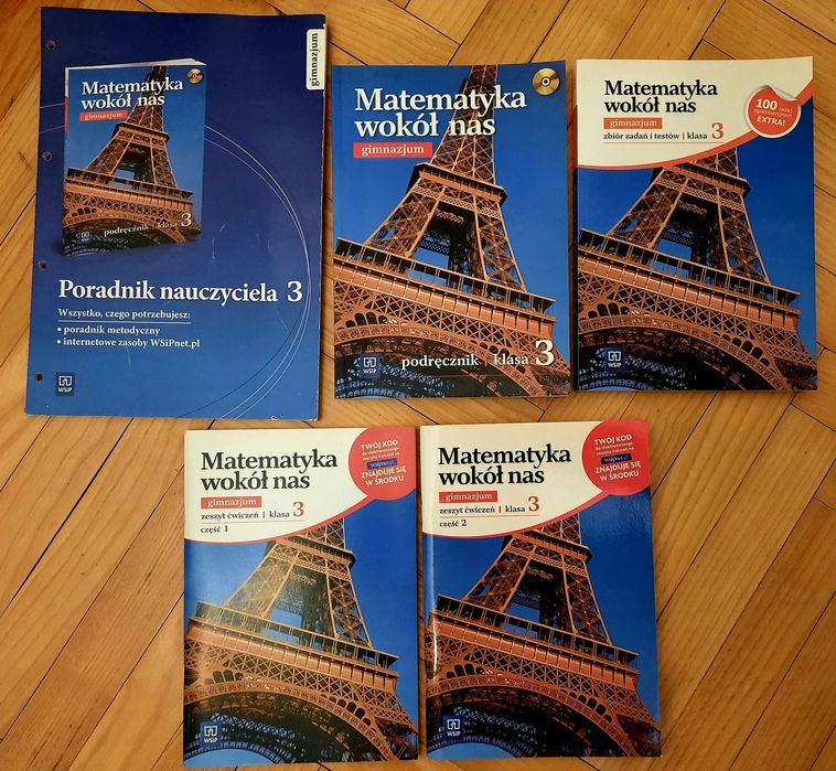 Matematyka, podręczniki, gimnazjum,Matematyka wokół nas,  klasa 3.