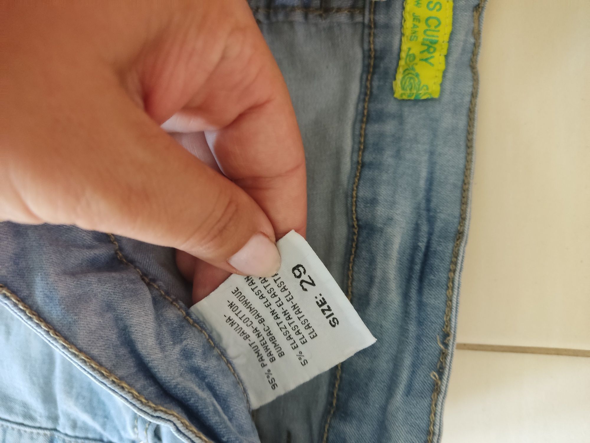 Spodenki spódnica jeans 36