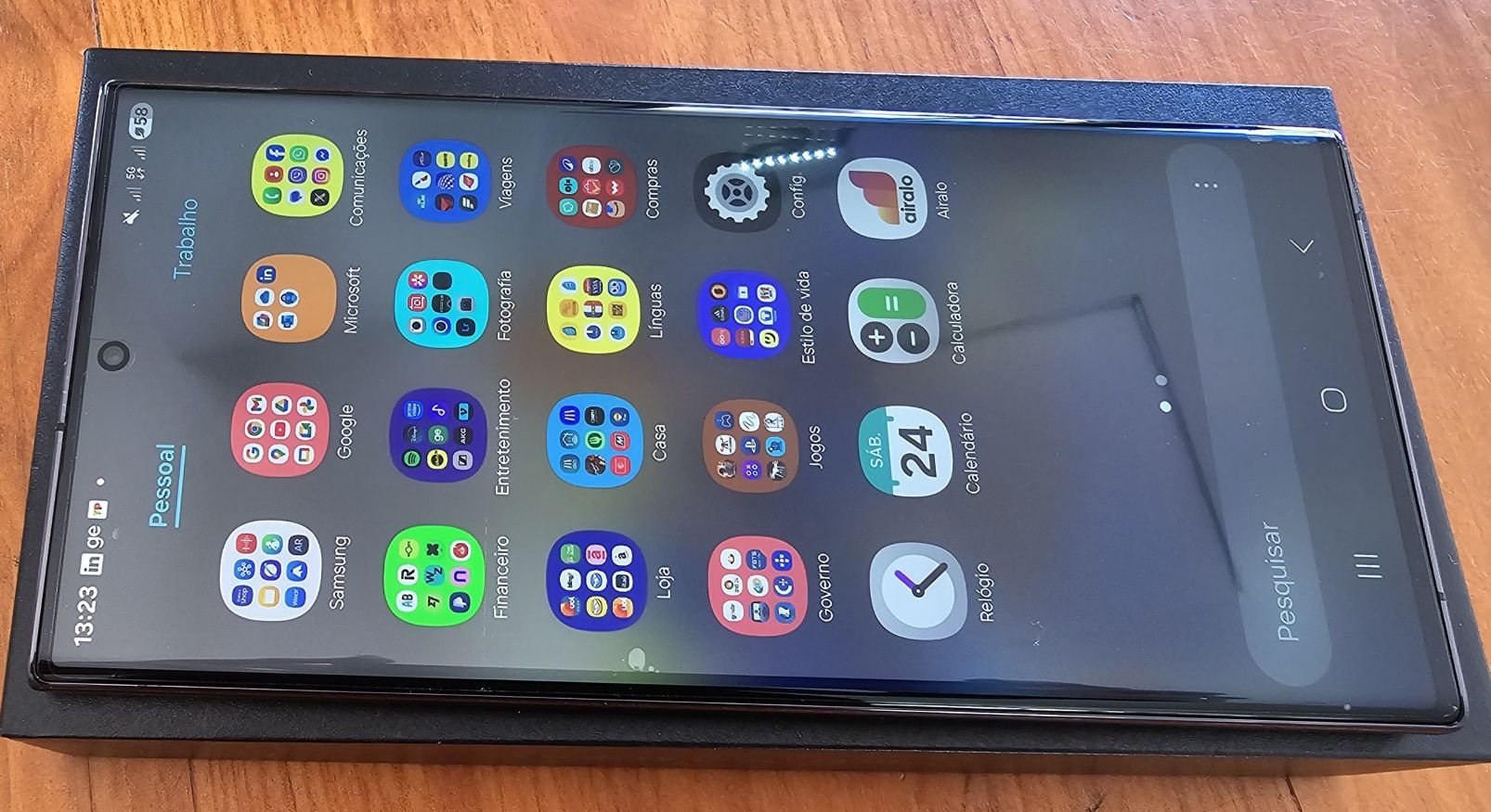 Samsung Galaxy S23 Ultra (ainda na garantia)