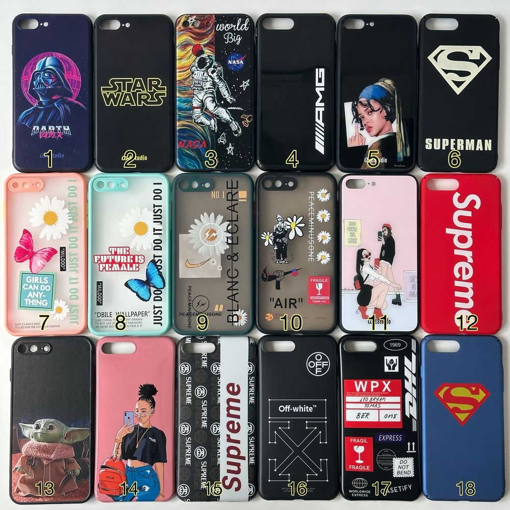 Розпродаж чохлів на iphone 7 plus 8 plus / распродажа чехлов айфон