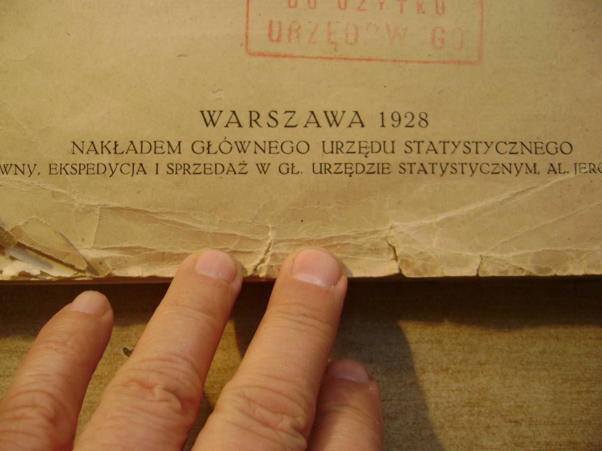 Starocie z PRL - Spis ludności II RP z 1921 r. wydany w 1928 r.