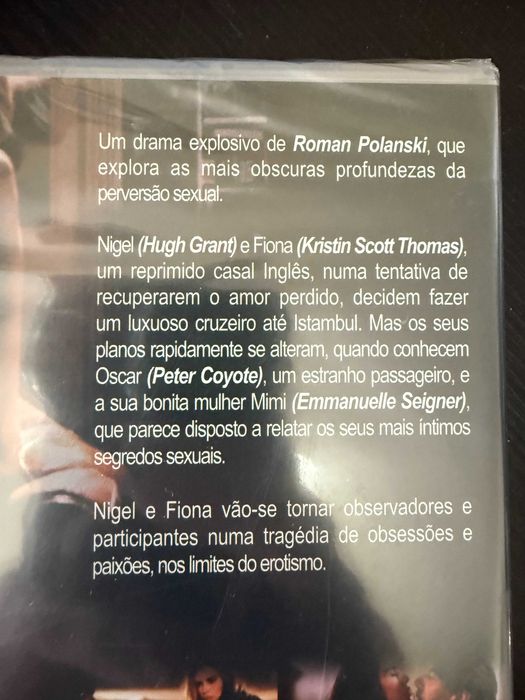 Roman Polanski – Lua de Mel, Lua de Fel – NOVO – SELADO