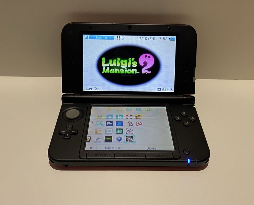 Nintendo 3DS LL/XL Red 64 gb