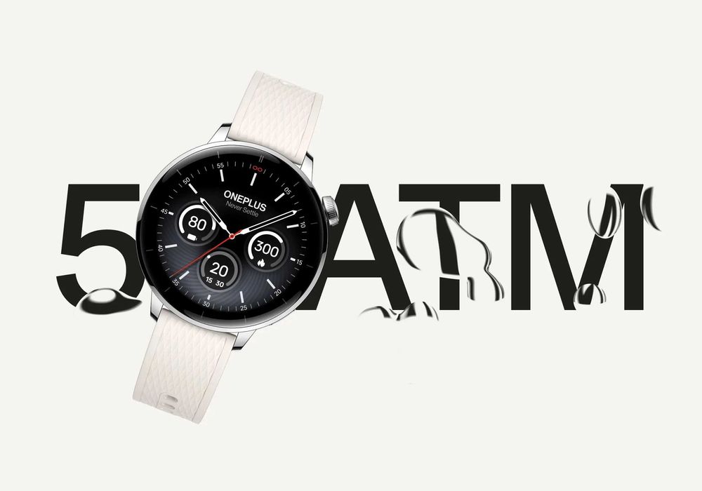 Smartwatch OnePlus Watch 3 43mm Srebrny (Silver Steel)