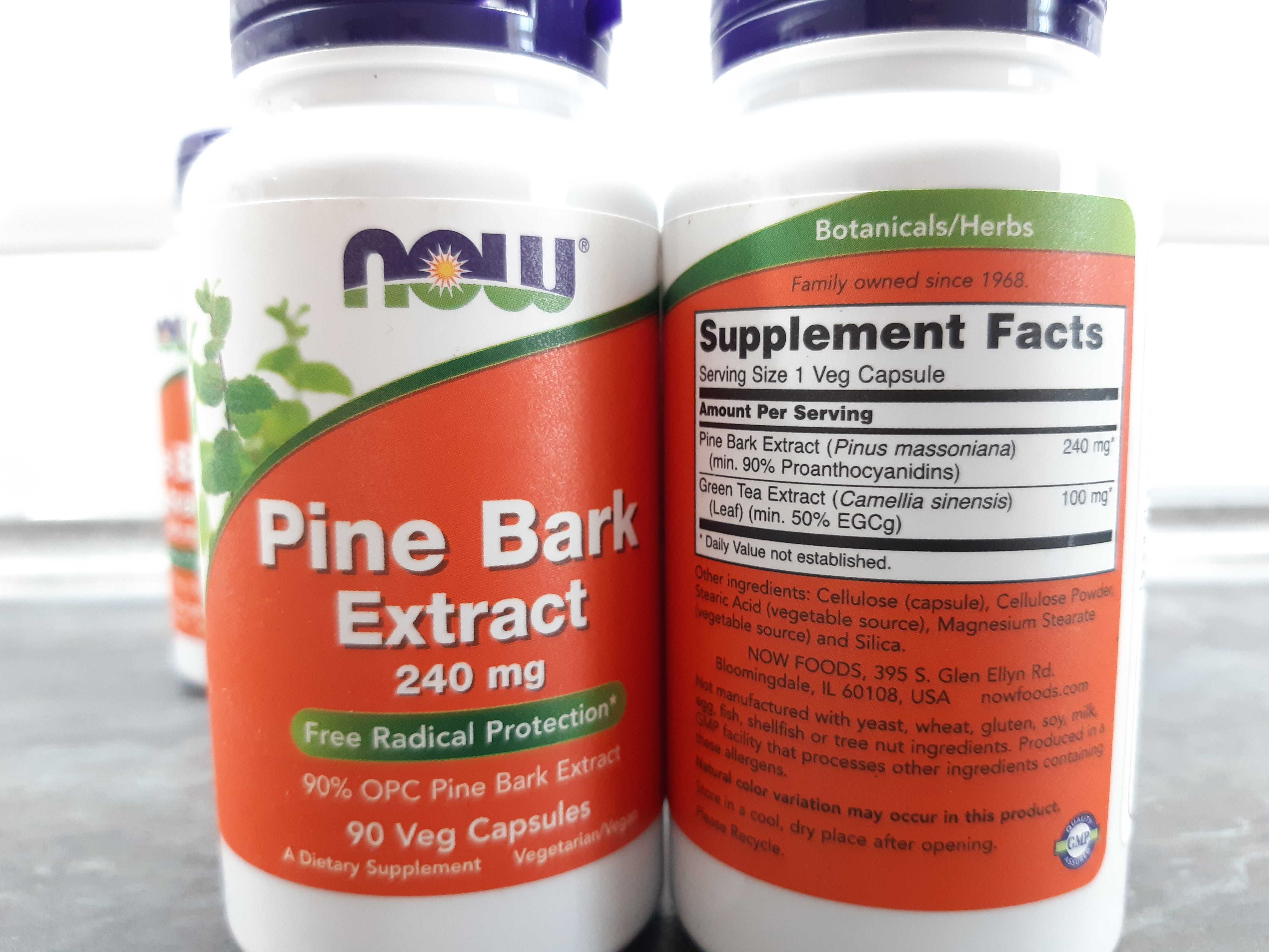 Now Foods, Pine Bark Extract (90 капс.),  экстракт сосновой коры