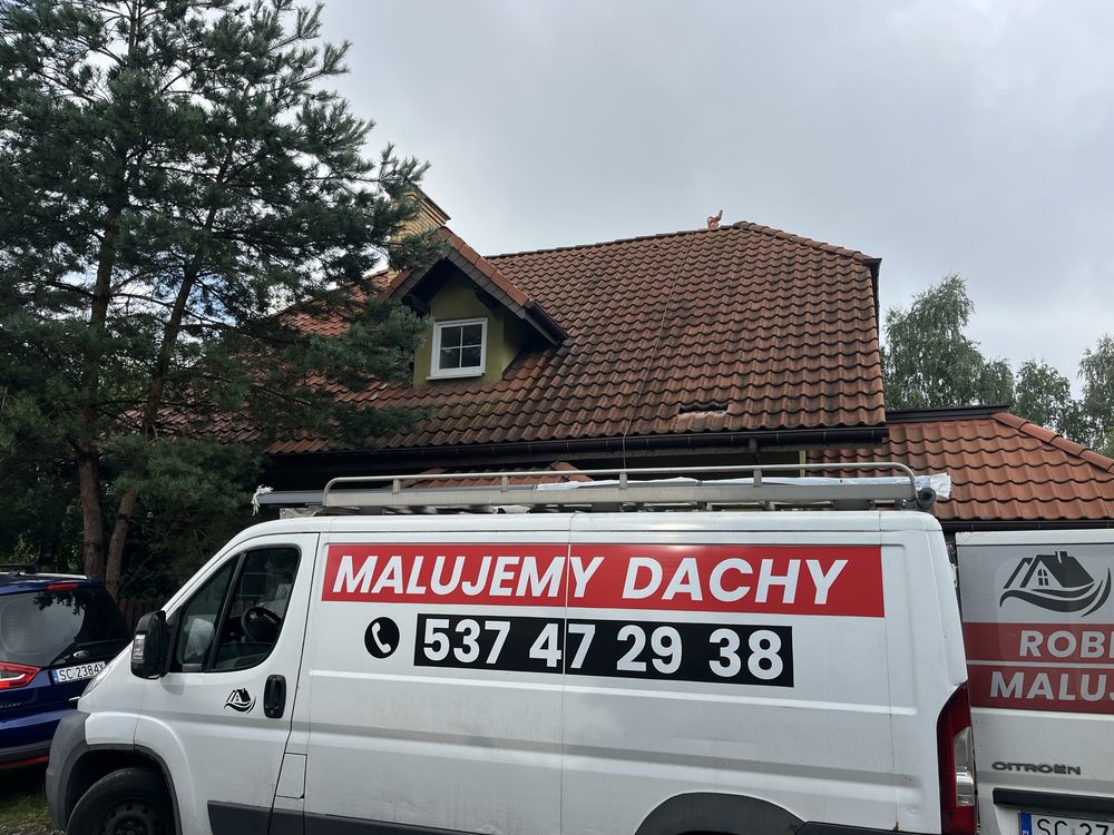 Renowacja malowanie dachów blachodachówka/dachówka Częstochowa
