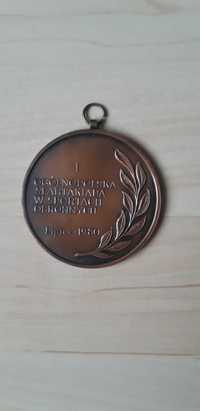 medal Ogólnopolska Spartakiada w sportach obronnych 1980