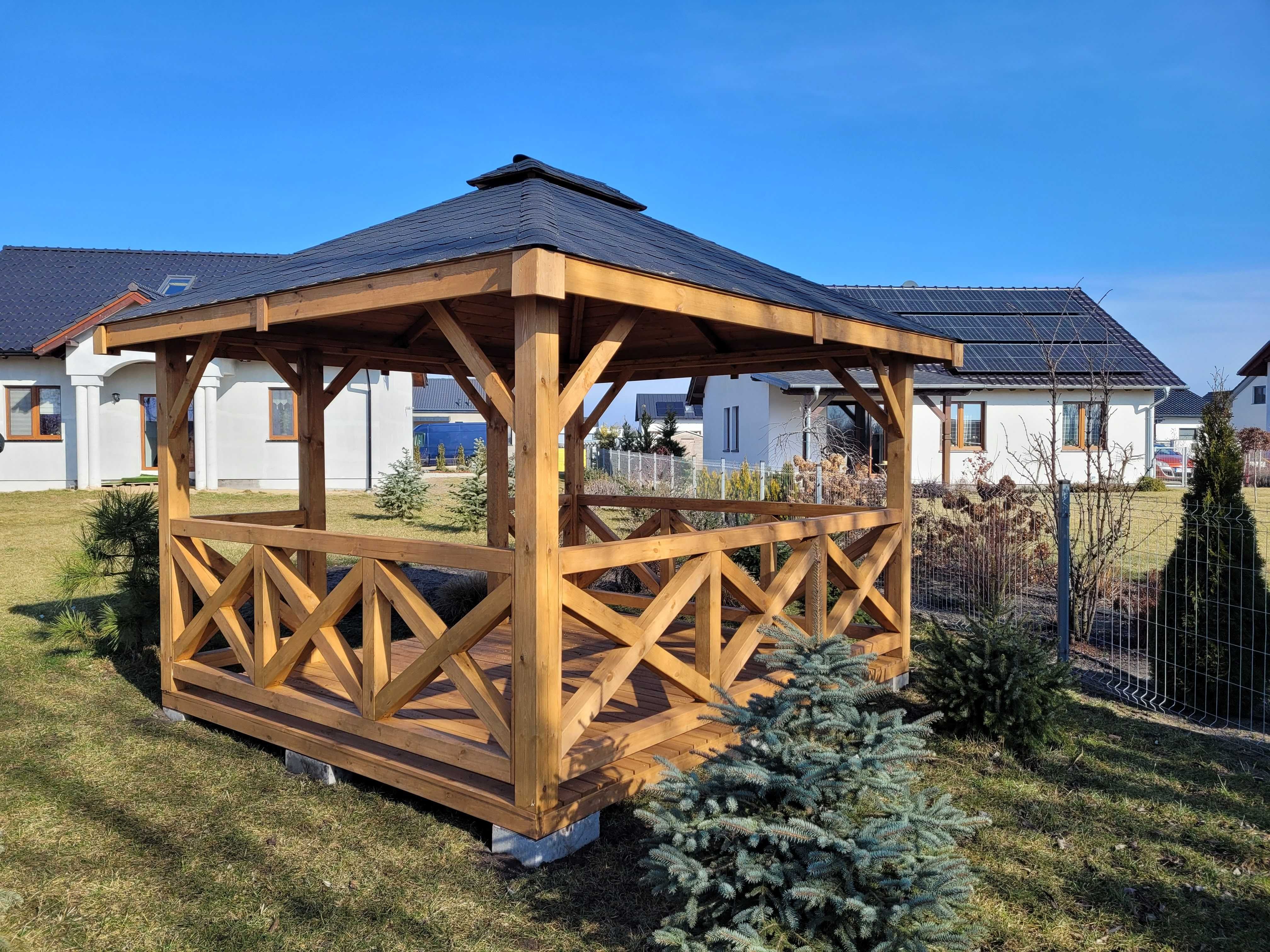 ALTANA Ogrodowa B50 IV 3 x 3 m Producent  DREWNOTRIK.PL