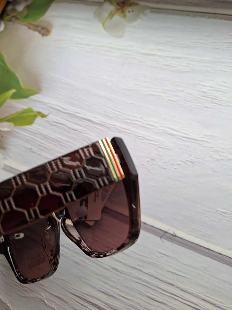 Eleganckie Nowe okulary przeciwsłoneczne z filtrem