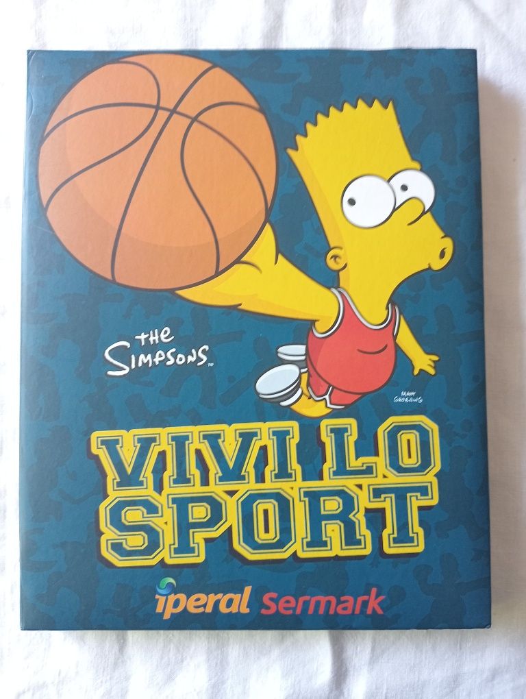 Caderneta The Simpsons Vivi Lo Sport Completa