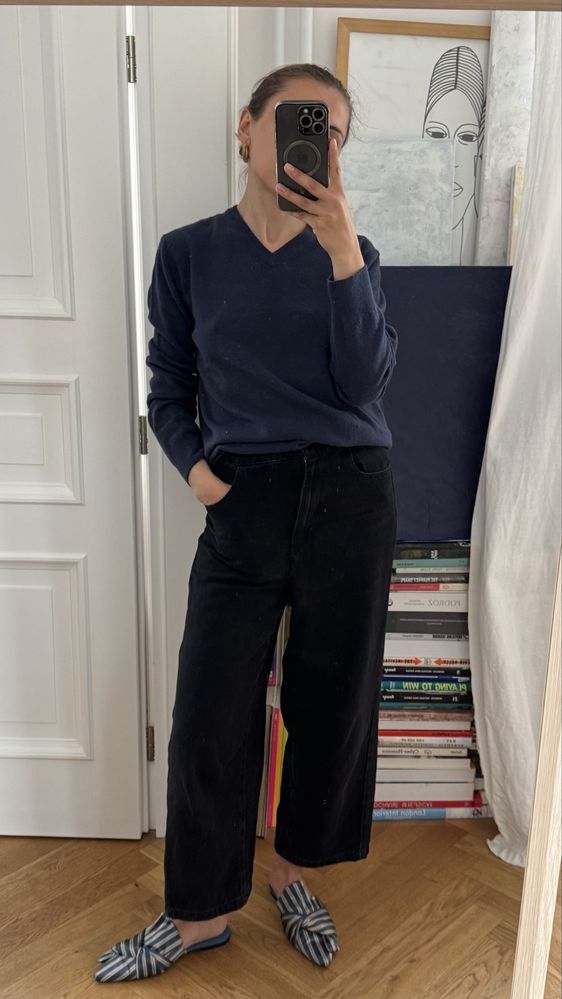 Kaszmirowy sweter oversize