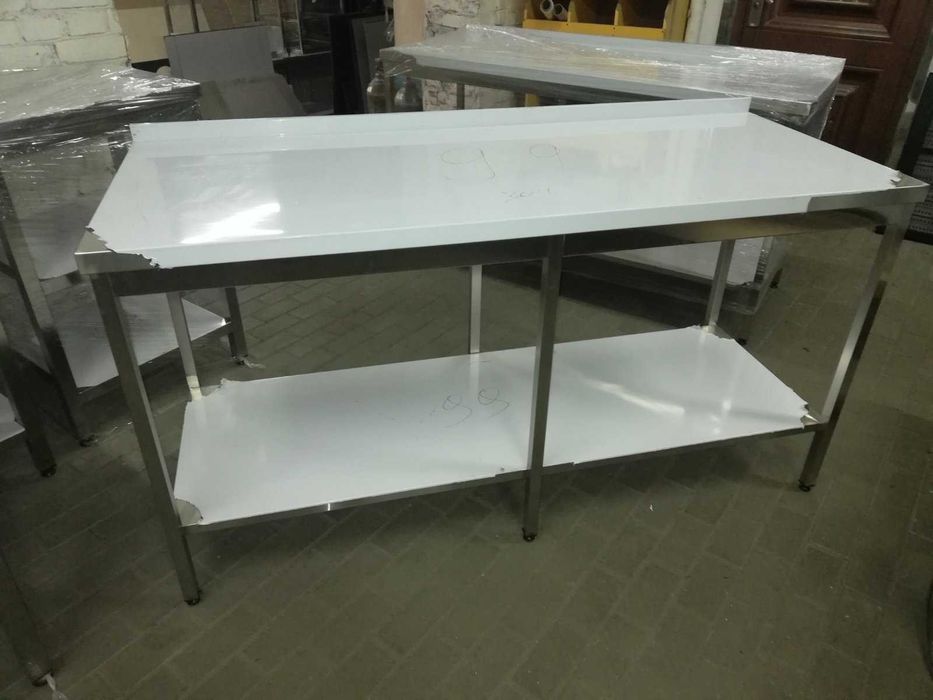 Стіл з нержавійки, мийки, полиці, тумби, стелажі, витяжки