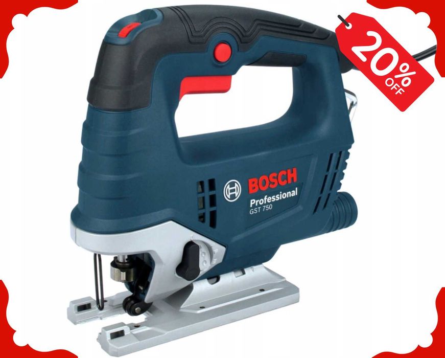 Nowa WYRZYNARKA Wycinarka Bosch GST 750 520W + Walizka (-20%)