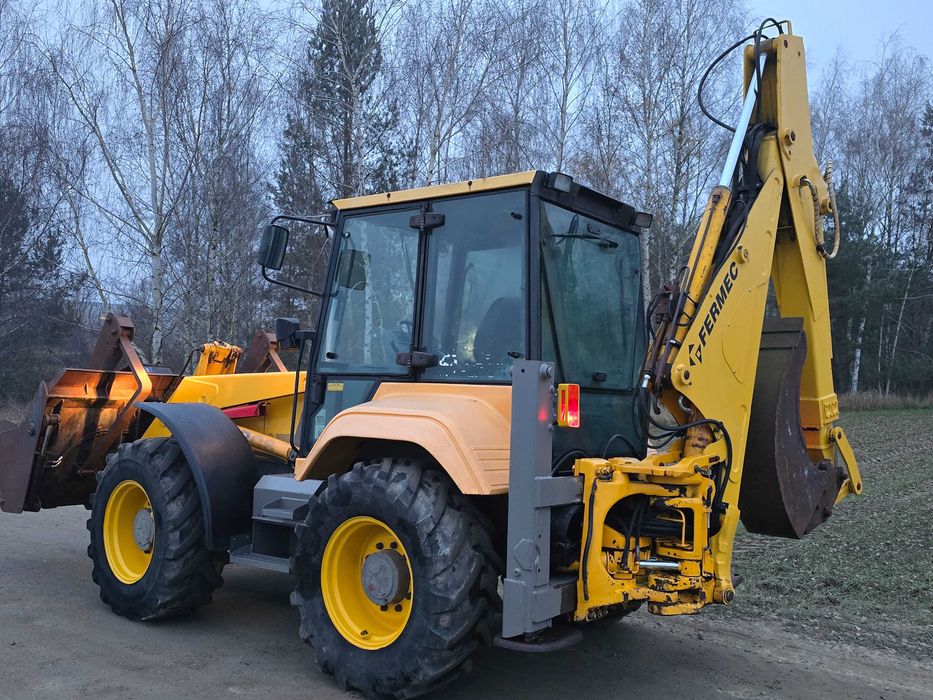 Koparko ładowarka Fermec 965 ze Skandynawii