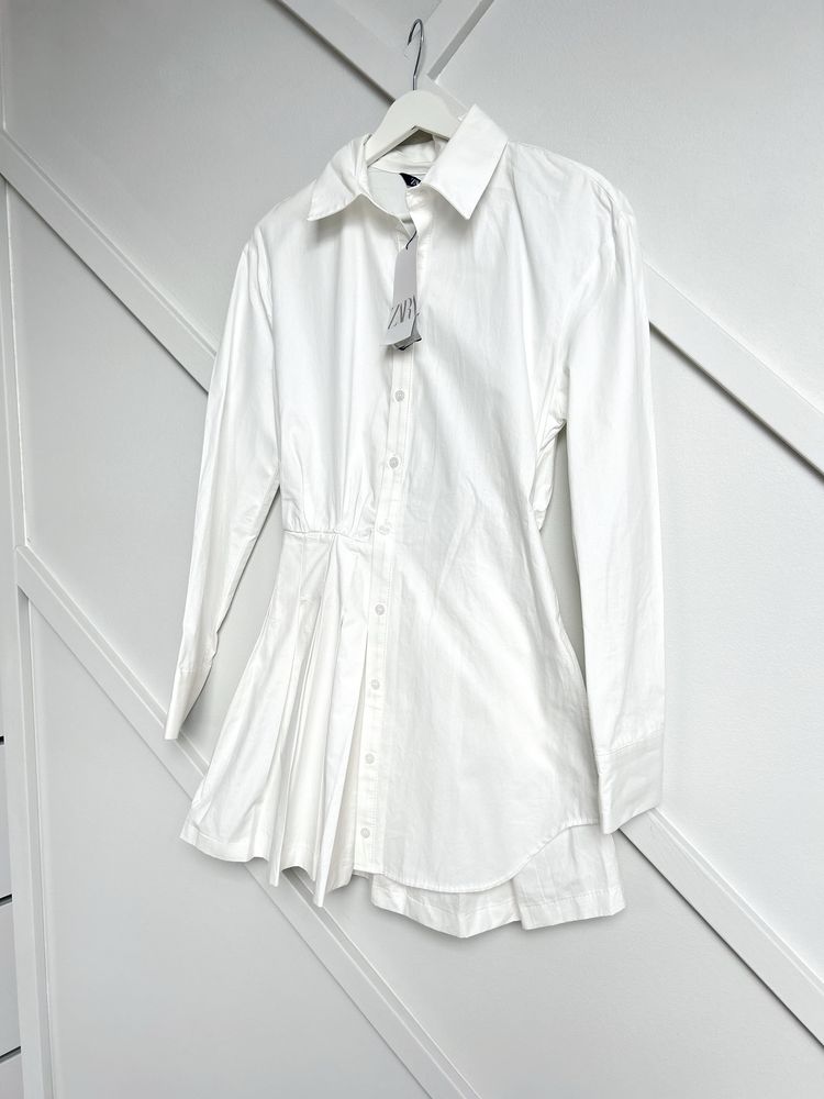 Sikienka mini Zara typu koszula