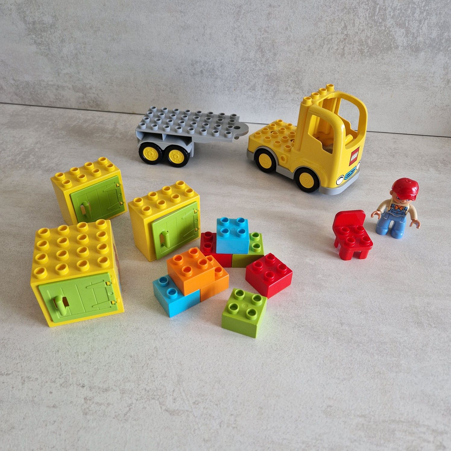 Lego duplo 10601 śmieciarka ciężarówka samochód